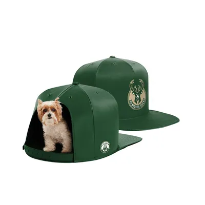 Milwaukee Bucks Small Pet Nap Cap Dog Bed - Green