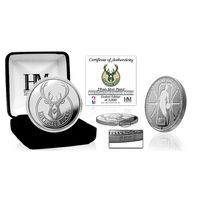 Highland Mint Milwaukee Bucks Silver Mint - Coin