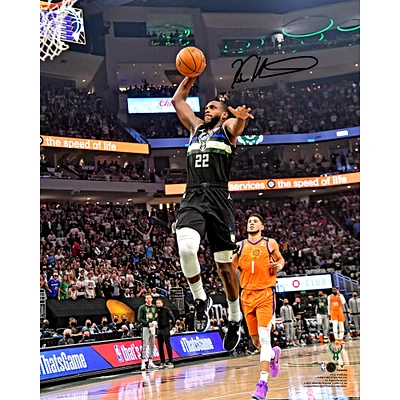 Khris Middleton Milwaukee Bucks Autographed 16" x 20" 2021 NBA Finals Champion Photograph