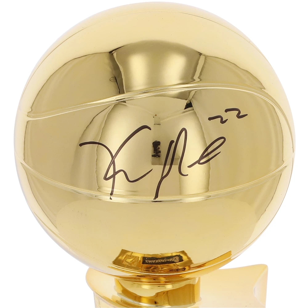 Khris Middleton Milwaukee Bucks Autographed 2021 NBA Finals Champions 12" Replica Larry O'Brien Trophy with Sublimated Plate