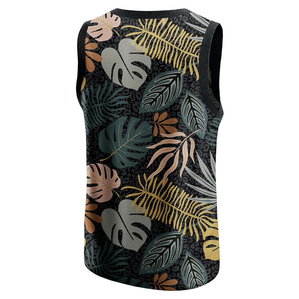 Débardeur tendance Rocker Step noir Milwaukee Bucks Fanatics pour homme