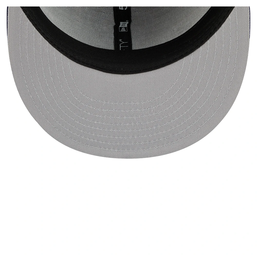Casquette ajustée 59FIFTY Americana Fireworks des Milwaukee Bucks de New Era pour homme, bleu marine
