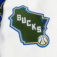 Men's Pro Standard  Blue Milwaukee Bucks 2024/25 City Edition Wool Varsity Full-Zip Jacket