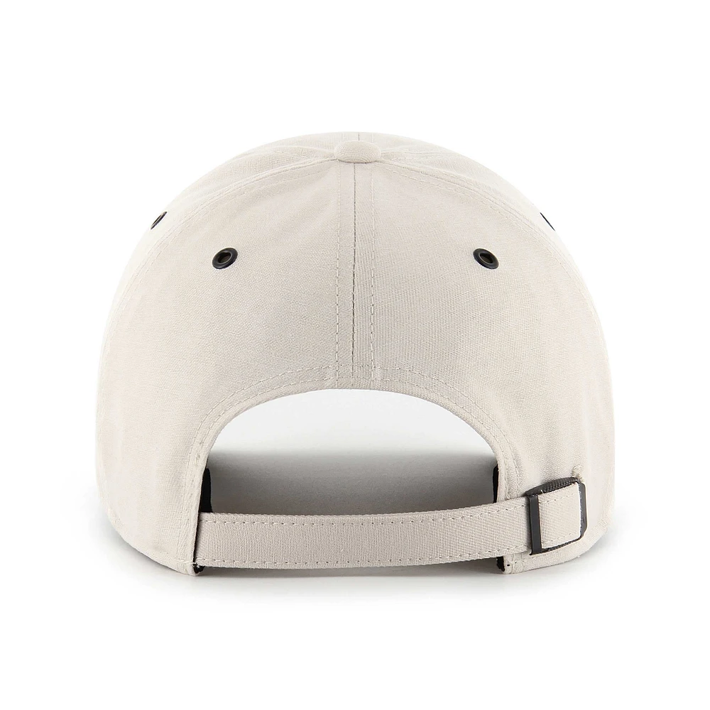 Men's '47 Cream Milwaukee Bucks Lunar Clean Up Adjustable Hat