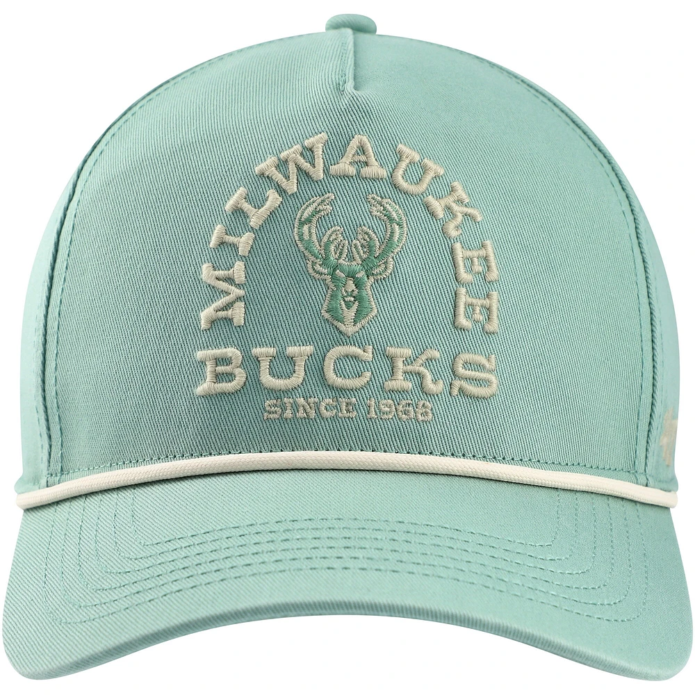 Casquette réglable '47 verte Milwaukee Bucks Canyon Ranchero Hitch pour hommes