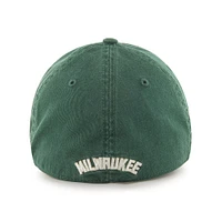 Casquette Flex Franchise classique des Milwaukee Bucks '47 Hunter Green pour homme