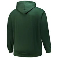 Men's '47 Hunter Green Milwaukee Bucks Good Call Headline Pullover Hoodie