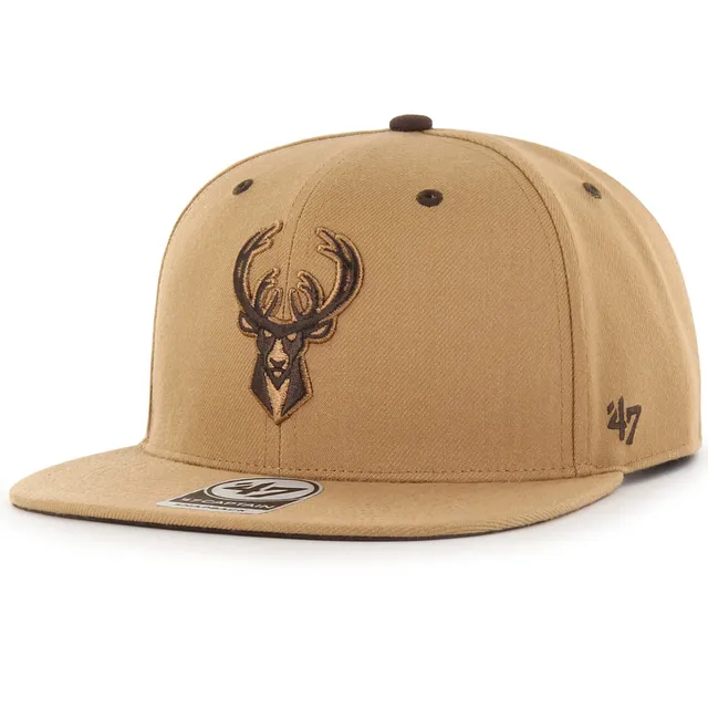 47 Brand High Post Milwaukee Bucks Snapback Hat