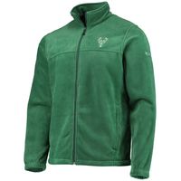 Men's Columbia Milwaukee Bucks Hunter Green Flanker Full-Zip Jacket