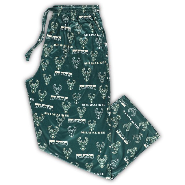 Concepts Sport Pantalon de nuit Breakthrough Milwaukee Bucks Big & Tall vert chasseur pour hommes