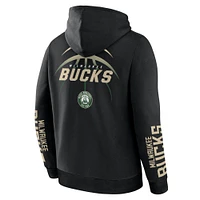 Men's Fanatics Black Milwaukee Bucks Legacy Guard Pullover Hoodie