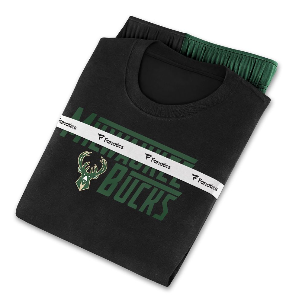 FANATICS Men's Fanatics Branded Hunter Green Milwaukee Bucks Big