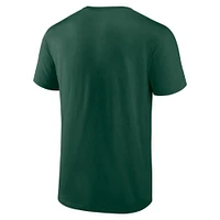 T-shirt Box Out Fanatics Hunter Green Milwaukee Bucks pour hommes