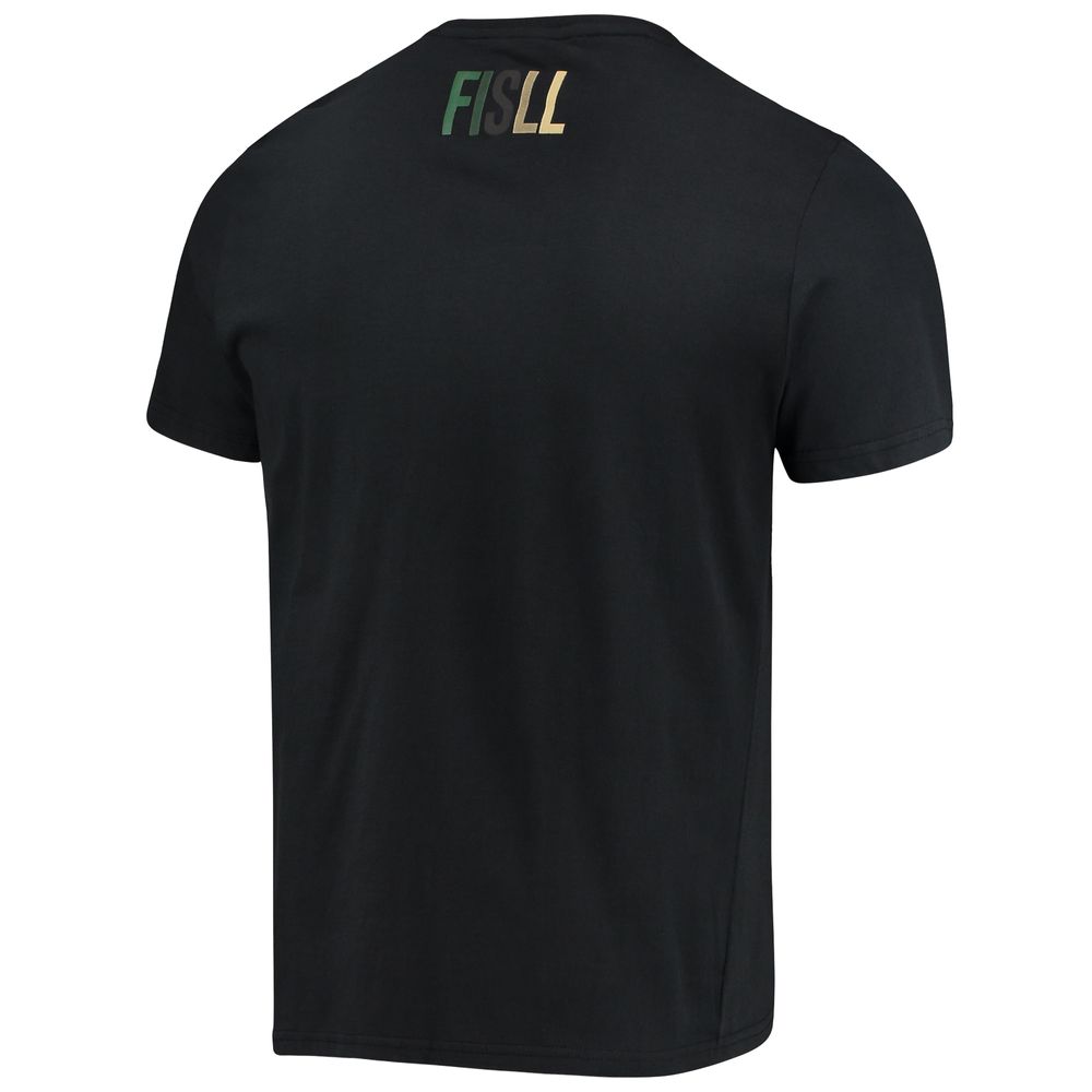 Men's FISLL Black Milwaukee Bucks Social Justice Team T-Shirt