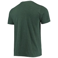 T-shirt à trois mélanges Hommage Hunter Green Milwaukee Bucks NBA x Razmoket pour homme