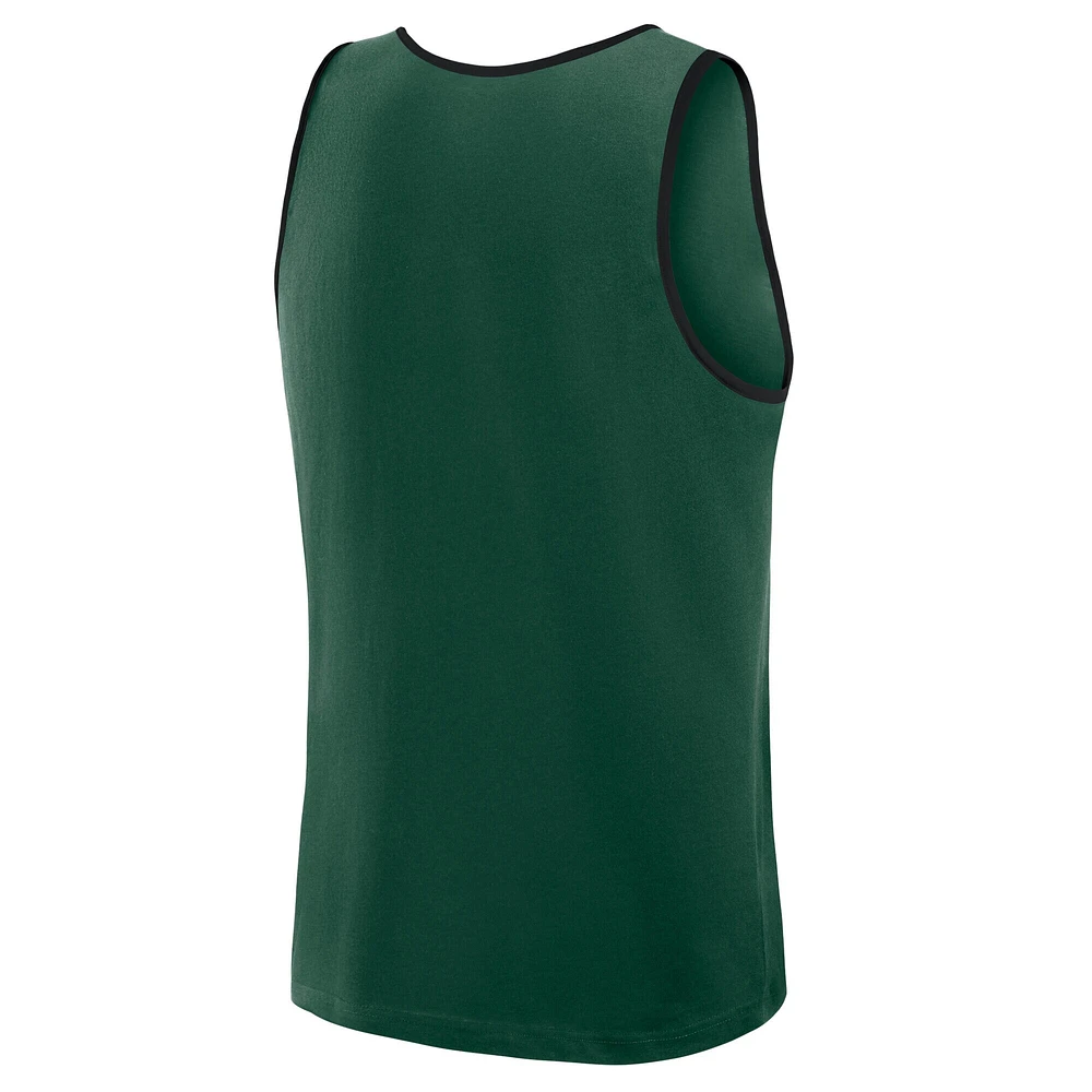Men's Hunter Green Milwaukee Bucks Unmatched Success Tank Top