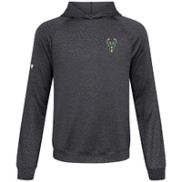 Men's Levelwear Black Milwaukee Bucks Challenger Pullover Hoodie