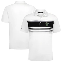 Men's Levelwear White Milwaukee Bucks Onward Polo