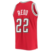 Men's Mitchell & Ness Michael Redd Red Milwaukee Bucks 2008/09 Hardwood Classics Swingman Jersey