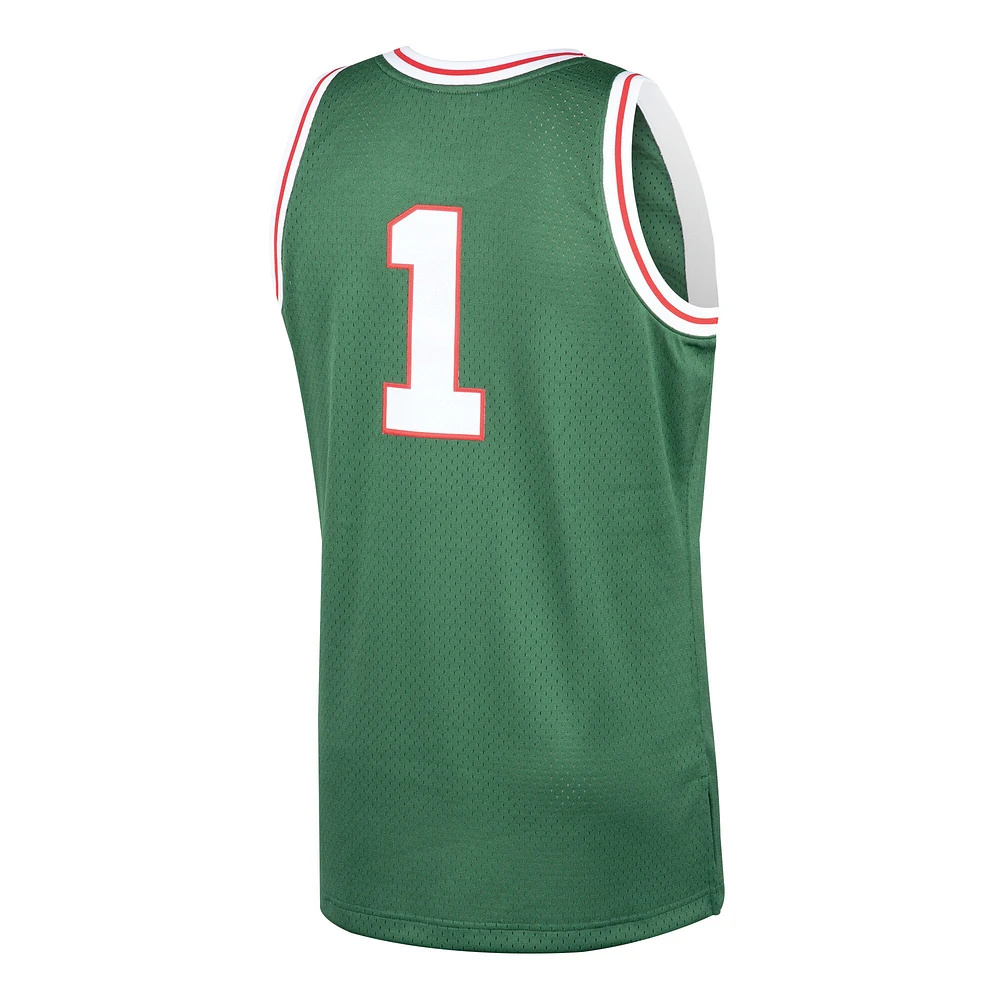 Men's Mitchell & Ness Oscar Robertson Green Milwaukee Bucks 1970/71 Hardwood Classics Swingman Jersey