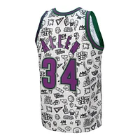 Men's Mitchell & Ness Ray Allen White Milwaukee Bucks 2000/01 Swingman Jersey