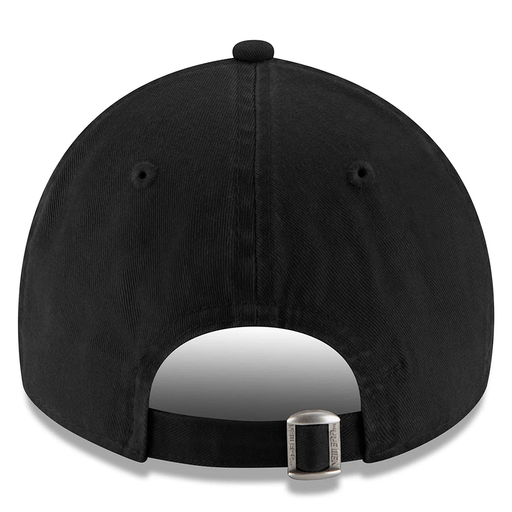 Men's New Era Black Milwaukee Bucks 2025 NBA Playoffs 9TWENTY Adjustable Hat