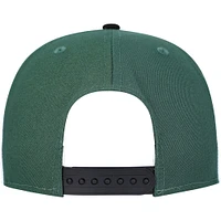 Men's New Era Black Milwaukee Bucks Pop Panels 9FIFTY Snapback Hat