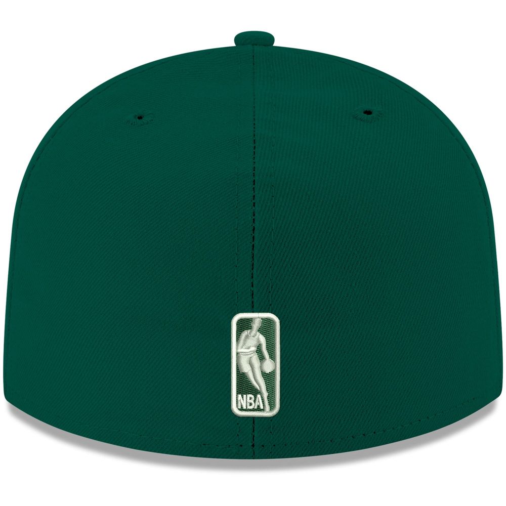 Men's New Era Green Milwaukee Bucks Official Team Color 59FIFTY Fitted Hat