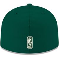 Men's New Era Green Milwaukee Bucks Official Team Color 59FIFTY Fitted Hat