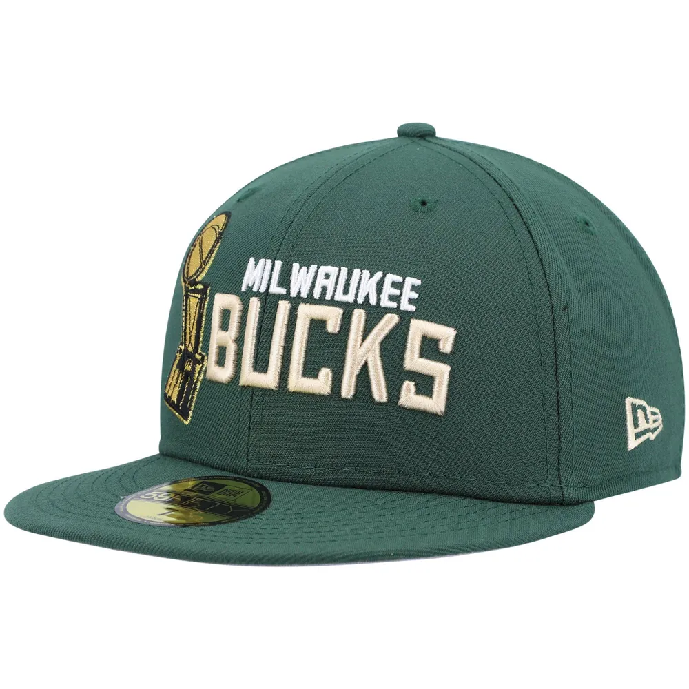 New Era Men's Bucks Low Profile 59FIFTY Fitted Hat Green Size 7 1/2 | MODA3