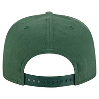 Casquette snapback de golfeur New Era Hunter Green Milwaukee Bucks pour homme
