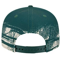 Casquette snapback Milwaukee Bucks Tip-Off 9FIFTY de New Era pour homme, vert chasseur