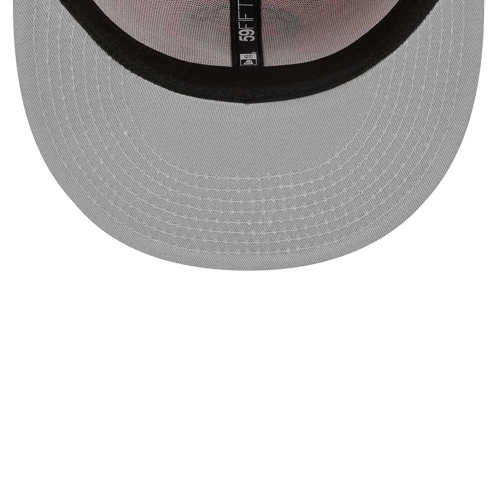 Casquette ajustée 59FIFTY pour homme des Milwaukee Bucks New Era rouge/bleu marine