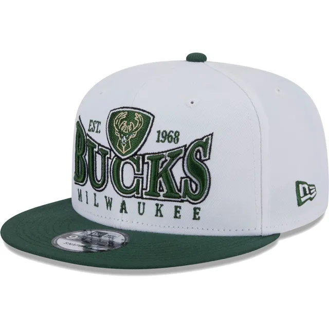 Milwaukee Bucks New Era Official Team Color 59FIFTY Fitted Hat - Green