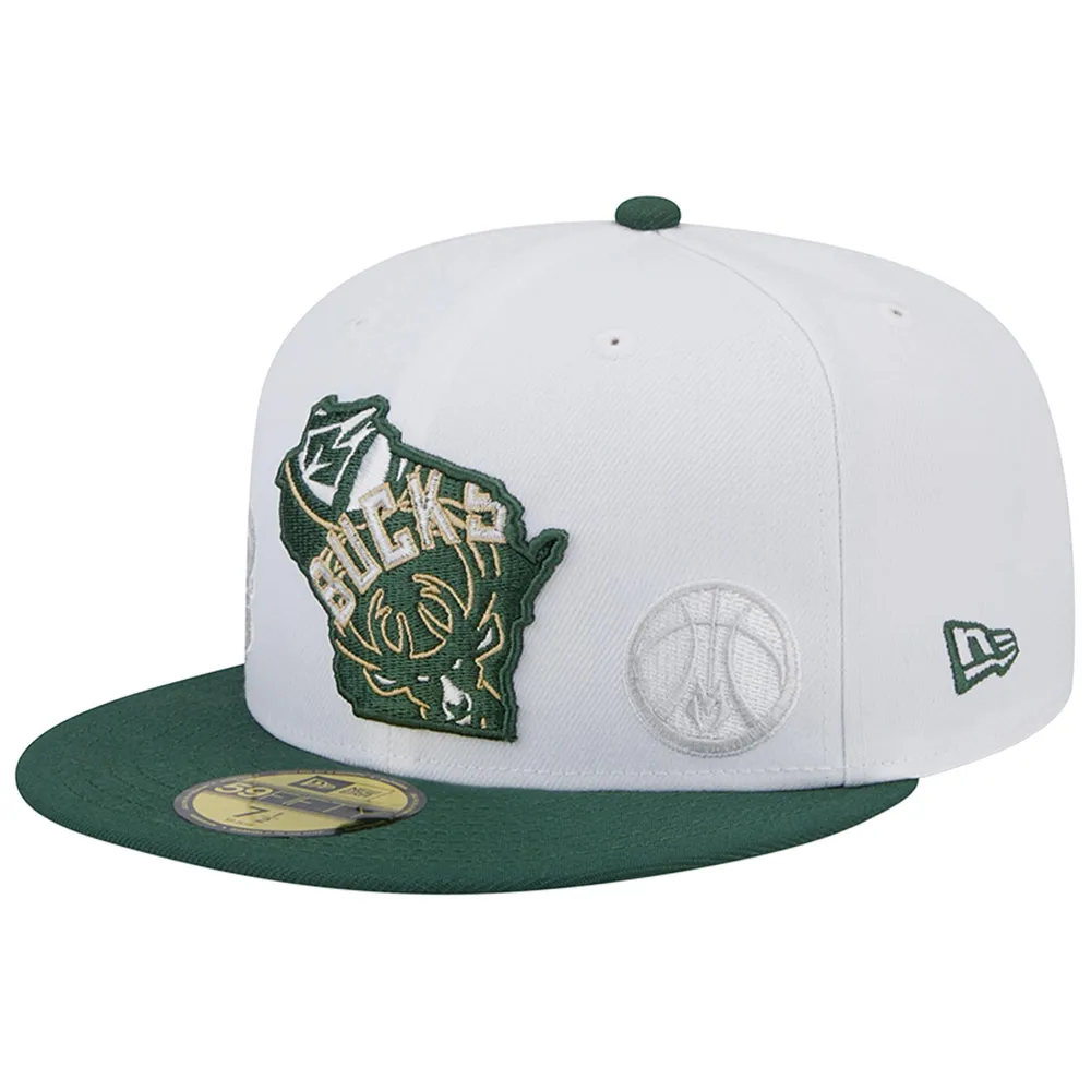 New Era Men's Bucks Low Profile 59FIFTY Fitted Hat Green Size 7 1/2 | MODA3