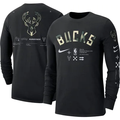 Fanatics Branded NBA Men's Milwaukee Bucks Cream City Green T-Shirt, Medium