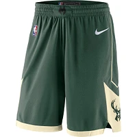 Short Swingman Nike 2019/20 Milwaukee Bucks Icon Edition Homme Vert