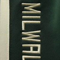 Men's Nike Hunter Green Milwaukee Bucks 75th Anniversary Showtime On Court Performance Pants