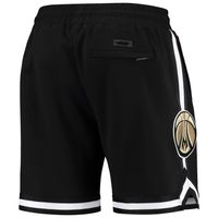 Men's Pro Standard Black Milwaukee Bucks Chenille Shorts