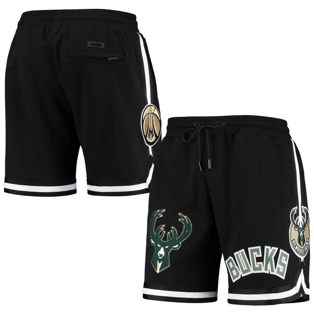 Short Pro Standard Milwaukee Bucks en chenille noir pour homme