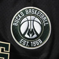 Men's Pro Standard Black Milwaukee Bucks Mesh Capsule Shorts