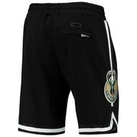 Men's Pro Standard Giannis Antetokounmpo Black Milwaukee Bucks Player Replica Shorts