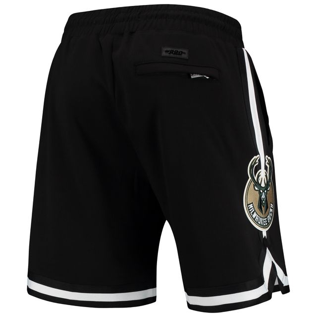 Short de joueur Pro Standard Giannis Antetokounmpo noir pour homme des Milwaukee Bucks