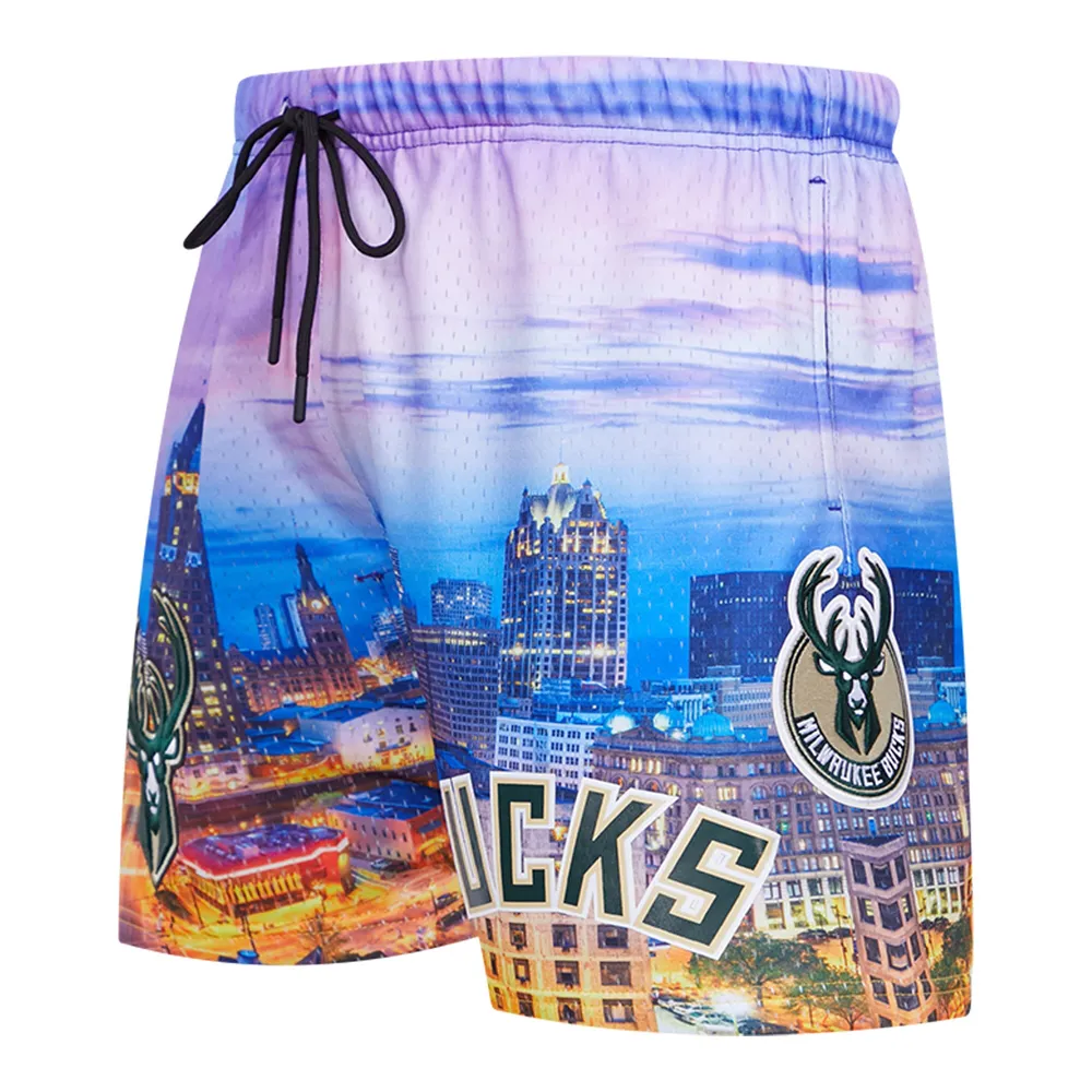 Short urbain Pro Standard Milwaukee Bucks pour homme