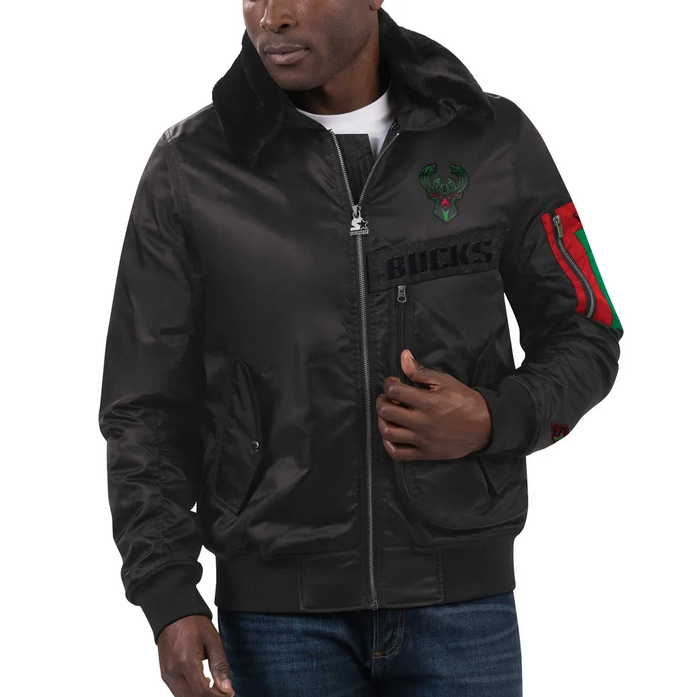 NFL Buffalo Bills Black Satin Jacket