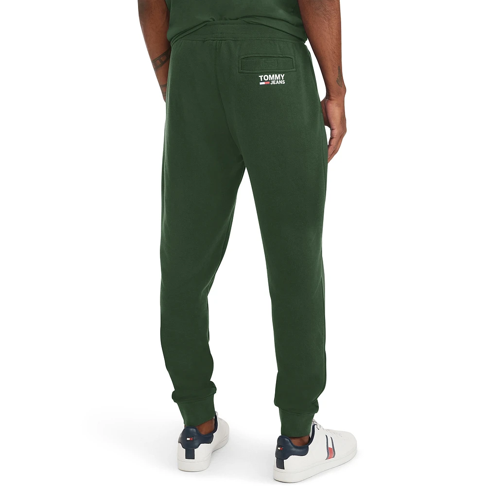 Pantalon de jogging en molleton bi-mélange Carl Milwaukee Bucks Tommy Jeans pour homme vert