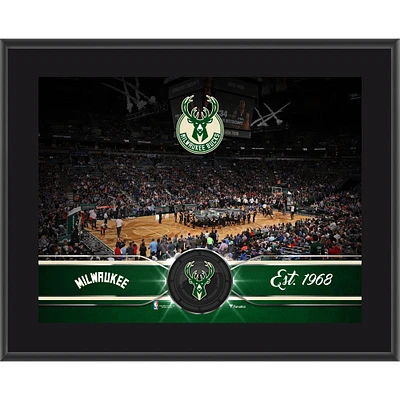 Milwaukee Bucks 10.5" x 13" Sublimated Team Plaque
