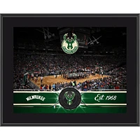 Milwaukee Bucks 10.5" x 13" Sublimated Team Plaque