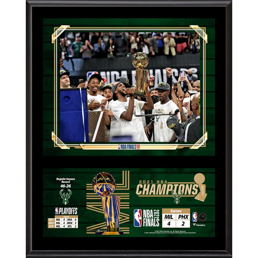 Lids Fanatics Authentic Giannis Antetokounmpo Milwaukee Bucks