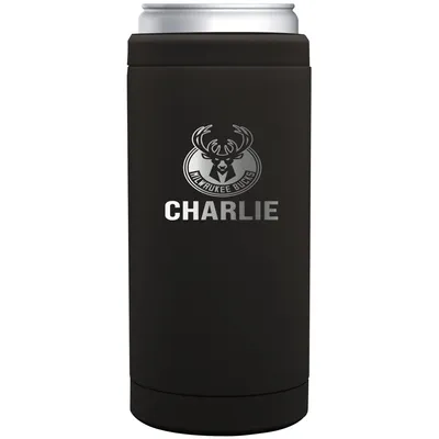 Milwaukee Bucks 12oz. Personalized Stainless Steel Slim Can Cooler